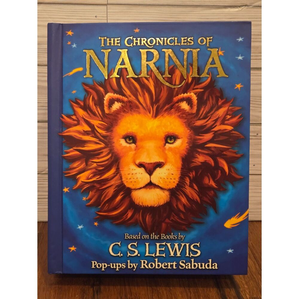 Chronicles of Narnia Pop-Up Book C.S. Lewis Robert Sabuda 2007 Hardcover